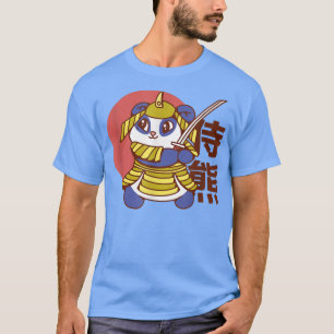 Panda Bear Warrior Samurai mit Schwerter für Jungs T-Shirt
