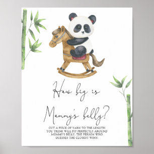 Panda Bear - Wie groß ist Mama's Bauchspiel Poster