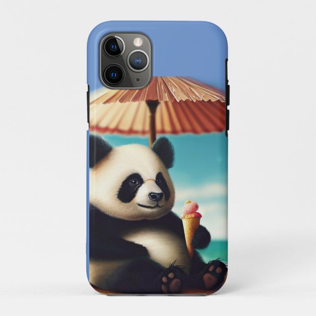 Panda Bears Case-Mate iPhone Hülle (Rückseite)
