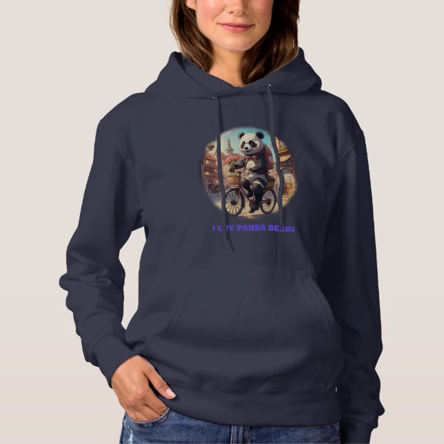 Panda Bears Hoodie (Vorderseite)