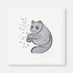 Panda Bears Magnet