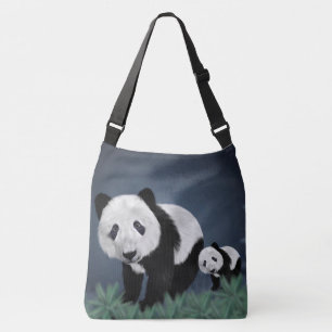 Panda Bears Tragetaschen Mit Langen Trägern