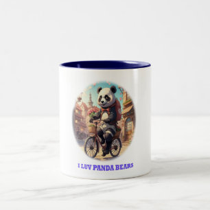 Panda Bears Zweifarbige Tasse