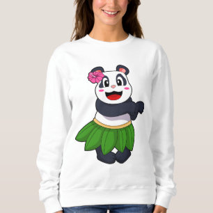 Panda beim Balletttanz Sweatshirt