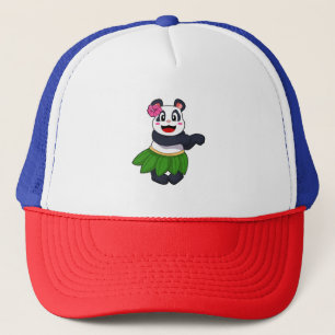 Panda beim Balletttanz Truckerkappe