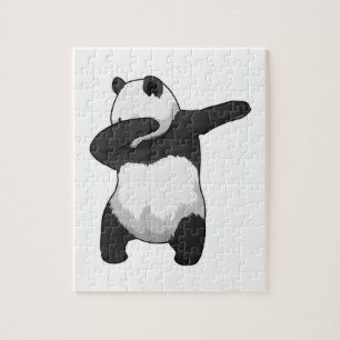 Panda beim Hip Hop Dance Dab