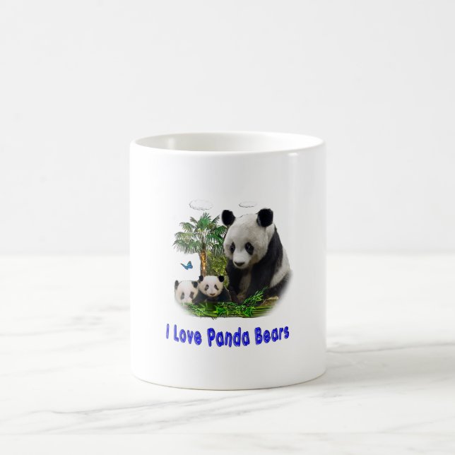 Panda-Beras Kaffeetasse (Mittel)