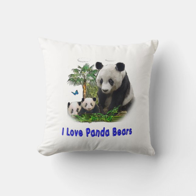 Panda-Beras Kissen (Vorderseite)