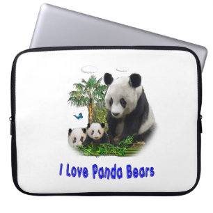 Panda-Beras Laptopschutzhülle