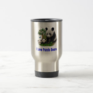 Panda-Beras Reisebecher