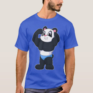 Panda Bodybuilder Bodybuilding Sport T-Shirt
