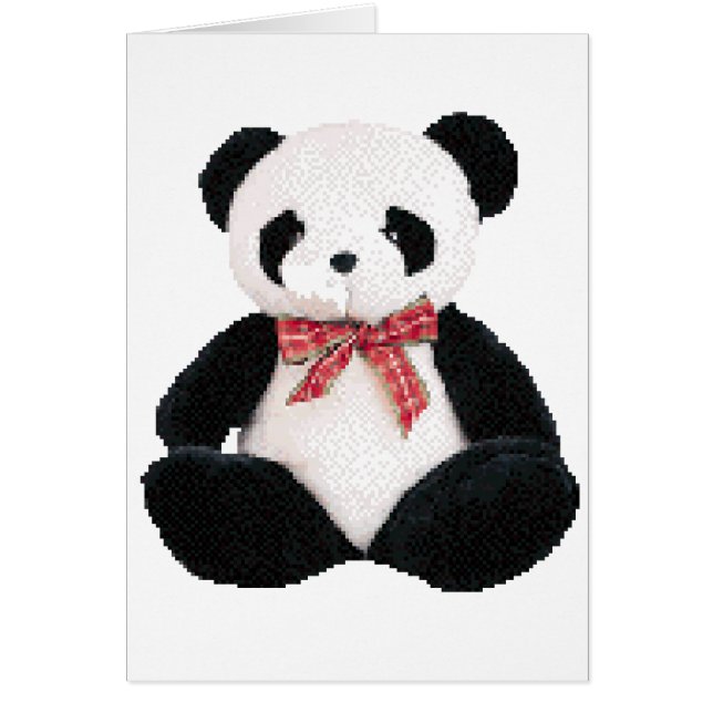 Panda bourré mignon (Devant)