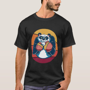 Panda Boxing Boxing Fighting Punch T-Shirt