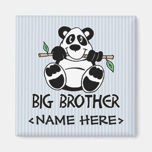 Panda Boy Big Brother Magnet