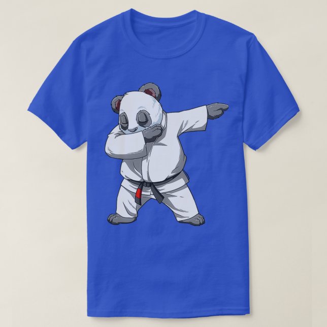 Panda Brazilian Jiu Jitsu Bjj T-Shirt (Design vorne)