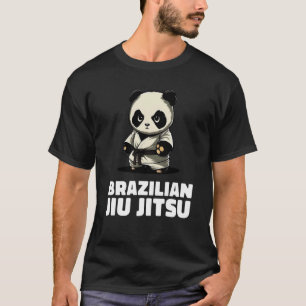 Panda Brazilian Jiu Jitsu und Grappling T-Shirt