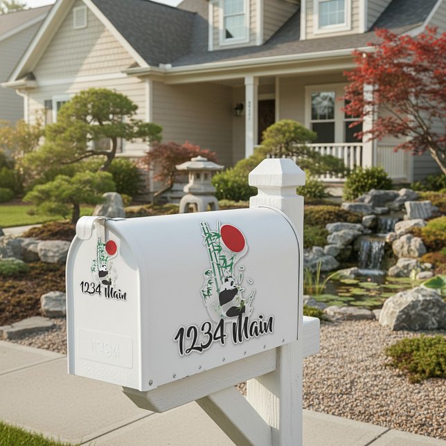 Panda-Briefmarke Aufkleber (Von Creator hochgeladen)