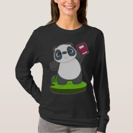 Panda Buch T-Shirt
