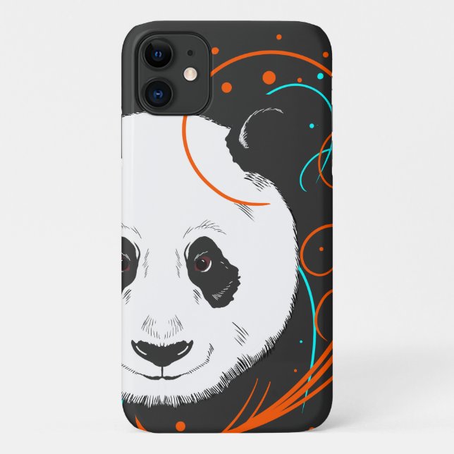 Panda Case-Mate iPhone Hülle (Rückseite)