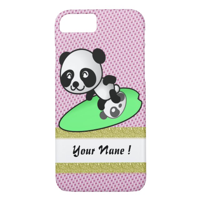 Panda Case-Mate iPhone Hülle (Rückseite)