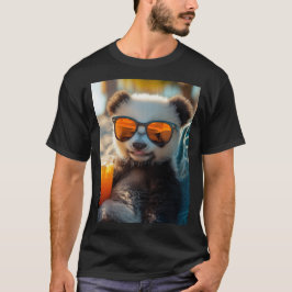 Panda chillt in der Sonne T-Shirt
