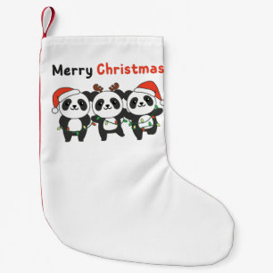 Panda Christmas Animals Pandas Merry Christmas Kleiner Weihnachtsstrumpf