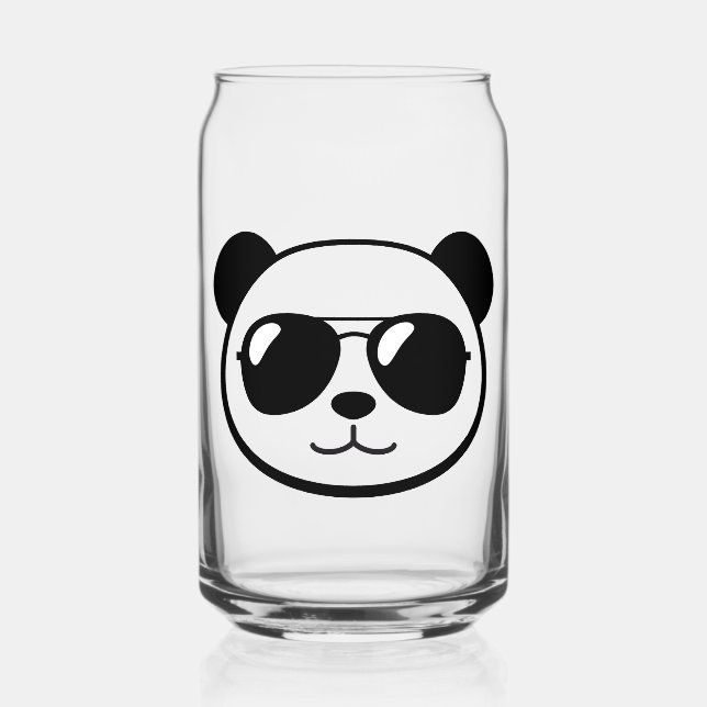 Panda cool avec lunettes de soleil (Recto)