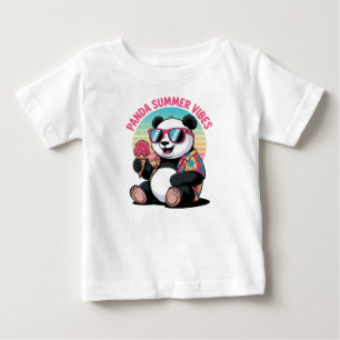 PANDA COOL SOMMER EIS KIND BABY T-SHIRT