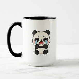 Panda Cry - Niedlicher Panda-Kaffee-Mugs Tee-Cup Tasse