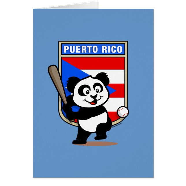 Panda de baseball de Porto Rico (Devant)