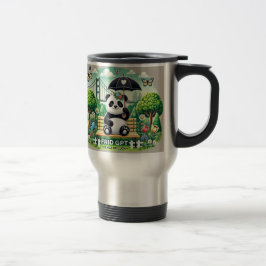 Panda de la chance Voyage Mug 8