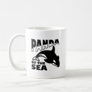 Panda des Meeres Lustiger Becher Kaffeetasse