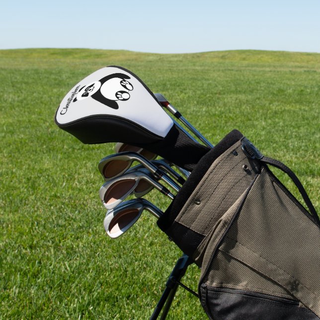Panda Design Golf Headcover (In SItu)