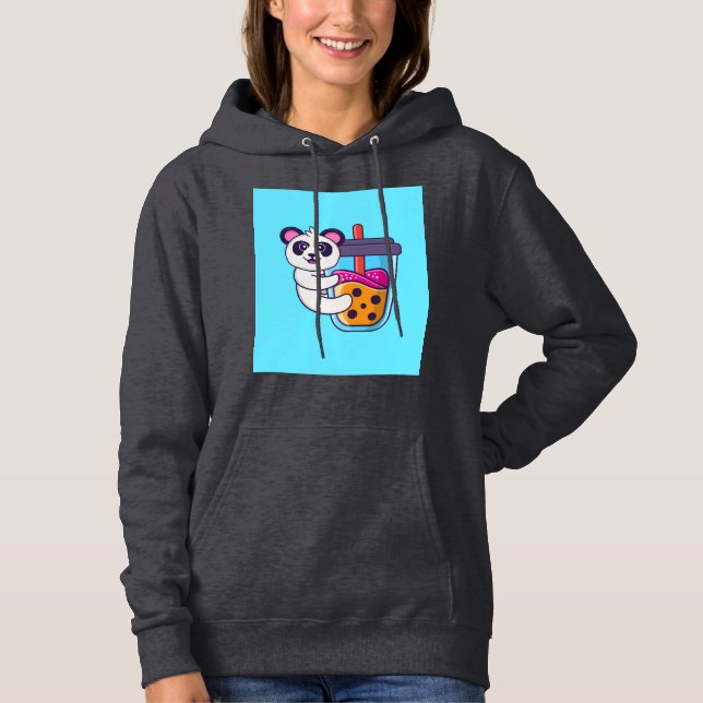 Panda Design Hoodie (Vorderseite)