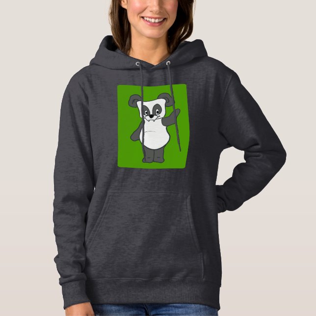 Panda Design Hoodie (Vorderseite)