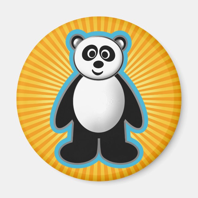 Panda Design Magnet (Vorne)