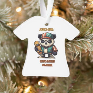 Panda-Design Ornament