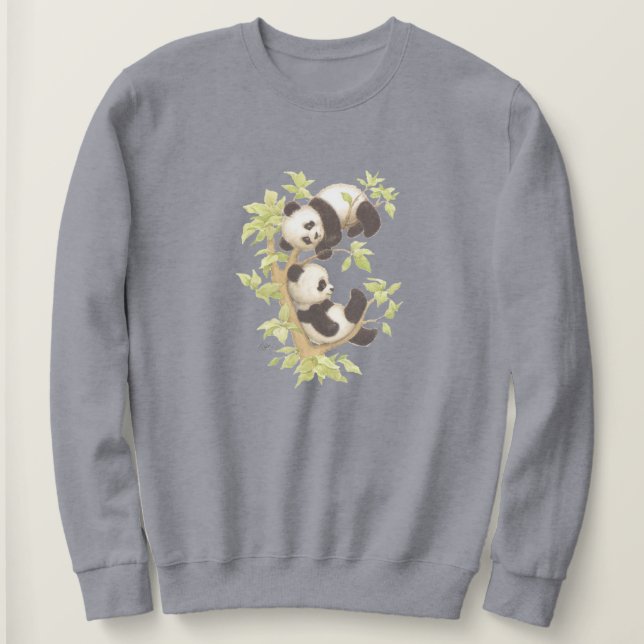 Panda Design Sweatshirt (Design vorne)