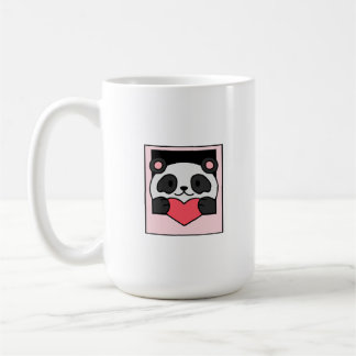 Panda, die Liebe schenkt Kaffeetasse