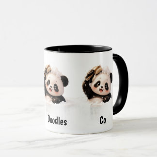Panda Doodles Co Store Kaffeetasse