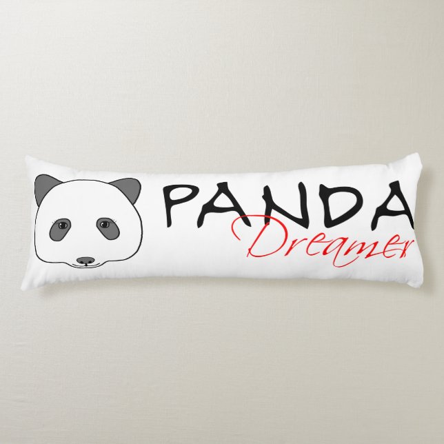 Panda Dreamer Seitenschläferkissen (Vorderseite)