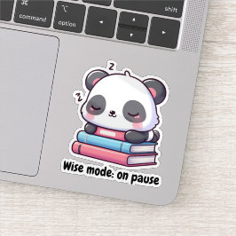 Panda durmiendo aufkleber