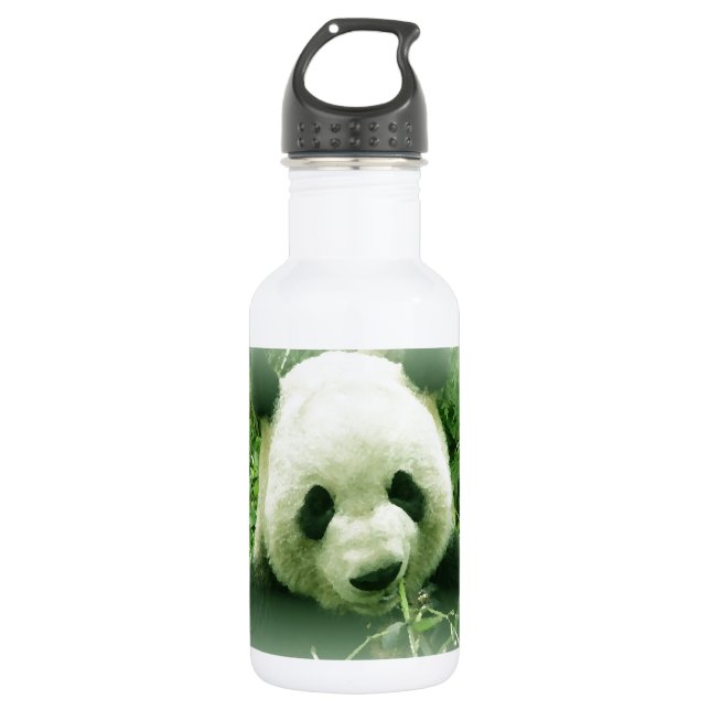 Panda Edelstahlflasche (Vorderseite)