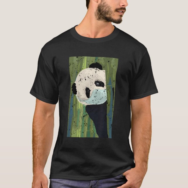 Panda Face T-Shirt (Vorderseite)