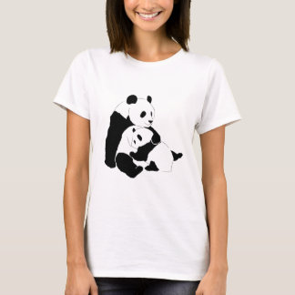Panda-Familie T-Shirt