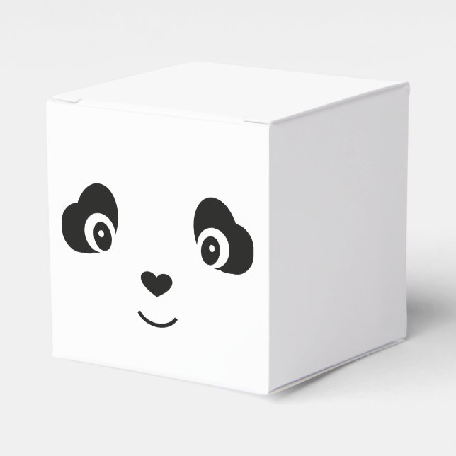 Panda Favor Boxes Geschenkschachtel (Vorderseite)
