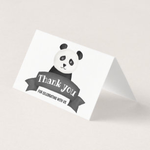 Panda fête d'anniversaire   MERCI