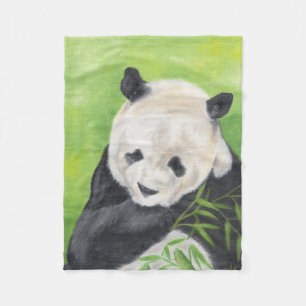Panda-Fleece Fleecedecke