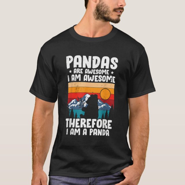 Panda for Panda Bear T-Shirt (Vorderseite)