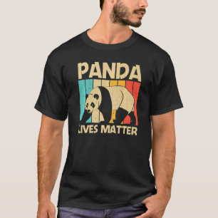 Panda für Männer Frauen Panda Bären Tier T-Shirt